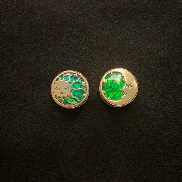 3/4 (19mm) Sun & Moon Plugs (Screw On) - Picture 4 of 5